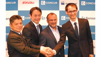 コンカー、Sansanとヴァル研との連携で企業向け経費精算サービス提供へ