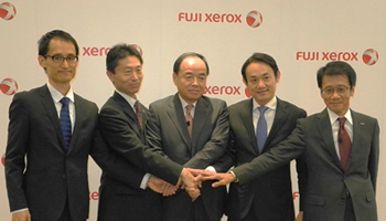 富士ゼロックス、「Smart Work Gateway」構想でコンカーなど3社と連携