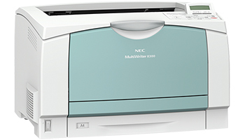 NEC、ICカードと連動したA3モノクロプリンタ「MultiWriter 8300」