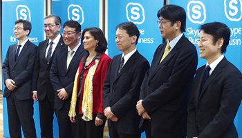 日本マイクロソフト　企業の「働き方改革」に向けSkypeソリューションを推進　パートナー6社がソリューションを発表