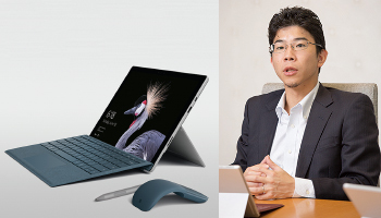 日本マイクロソフト　ビジネスを拡大する　LTE 版 Surface Pro 発売
