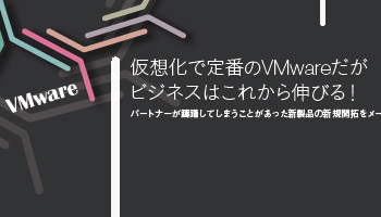 VMware 仮想化で定番のVMwareだが ビジネスはこれから伸びる!