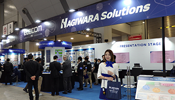 ハギワラソリューションズ、IoT/M2M展で「IoTセキュリティ」を披露