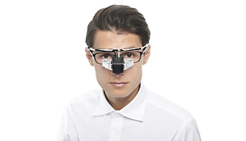 【CEATEC 2019先取り】メガネ屋のノウハウを凝縮、メガネ型ウェアラブル