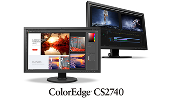 EIZO、クリエイター向けの4K UHD表示対応の27型ディスプレイ
