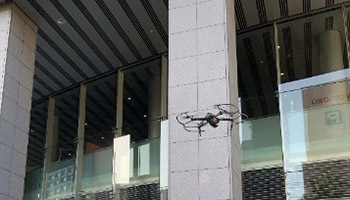 5Gの実証実験が続々成功、ドローンを使った遠隔ビル外壁点検実験も成功