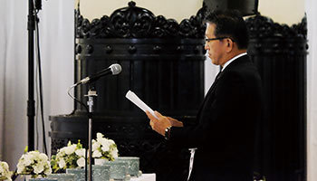 大塚商会、創業者・大塚實氏の社葬しめやかに リコー山下社長、NEC新野社長らが弔辞