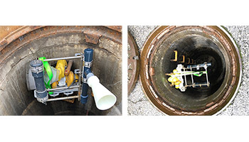 日立システムズ、下水道汚水マンホールでの水位監視で実証実験