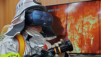 理経、産学官による消防隊員の教育訓練に特化したVR共同研究開発を実施