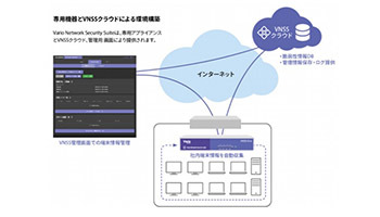 企業の情報システム管理機能を統合、バリオセキュアの「VNSS」