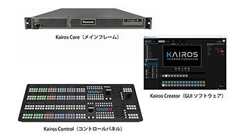 パナソニック、IT／IPベースのライブ映像システム「KAIROS」今夏発売