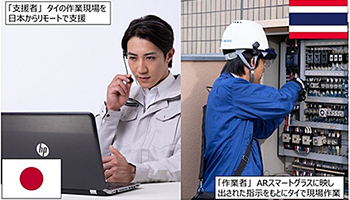 NTTドコモ、国際間で作業現場を遠隔支援できる「5Gクロスボーダー基盤」構築