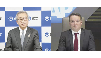 NTTと欧州SAP　「インテリジェントエンタープライズ」の浸透へタッグ　サプライチェーンの高度化にフォーカス