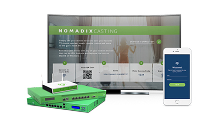 理経、宿泊先のテレビでストリーミングを可能にする「Nomadix Casting」の販売を開始