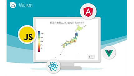 JavaScriptライブラリ「Wijmo」の新バージョン、グレープシティから