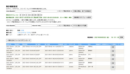 タイムカード機能を追加、インテリジェントワークスがマイウォッチャークラウドで