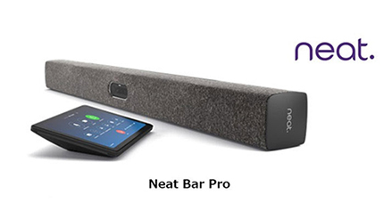 日商エレ、ZoomのTV会議システム専用デバイス「Neat Bar Pro」を販売