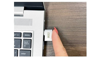 USB Type-Cに対応したタッチ型指紋認証ユニット「UBF-Touch Type-C」、DDSから