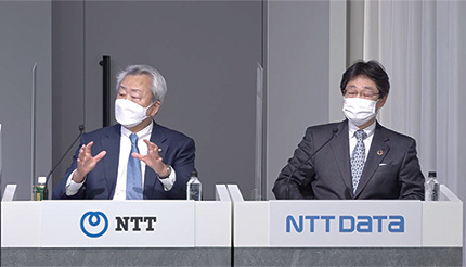 NTTとNTTデータ グループの海外事業を統合 10月に共同で海外事業会社設立へ