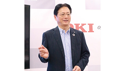 OKI 工場発の共創イノベーション起こす ITソリューションの手法を製造現場に応用