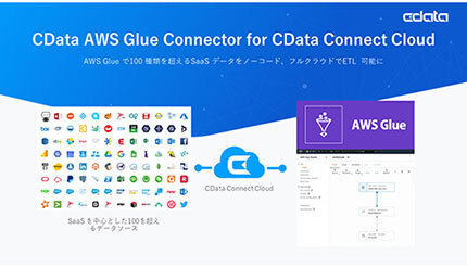 CData、AWS GlueからSaaSへの連携を実現するカスタムコネクタ