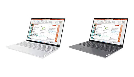 レノボ、薄型軽量で耐久性に優れた13.3型ウルトラスリムノートPC