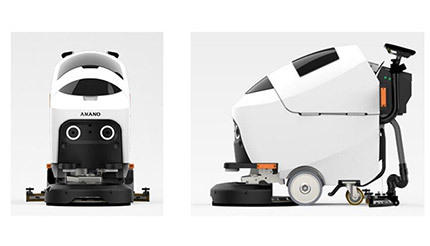 AI技術で自律移動、アマノとPFRoboticsが小型床洗浄ロボットを共同開発
