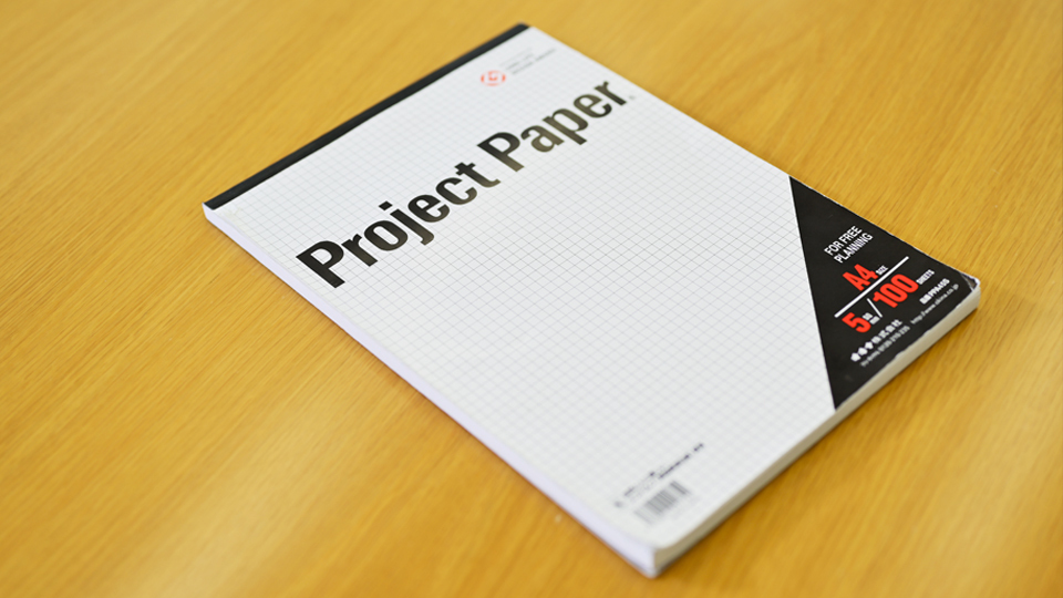 日本IBM・山口明夫社長の愛用ツール<方眼紙ノート>