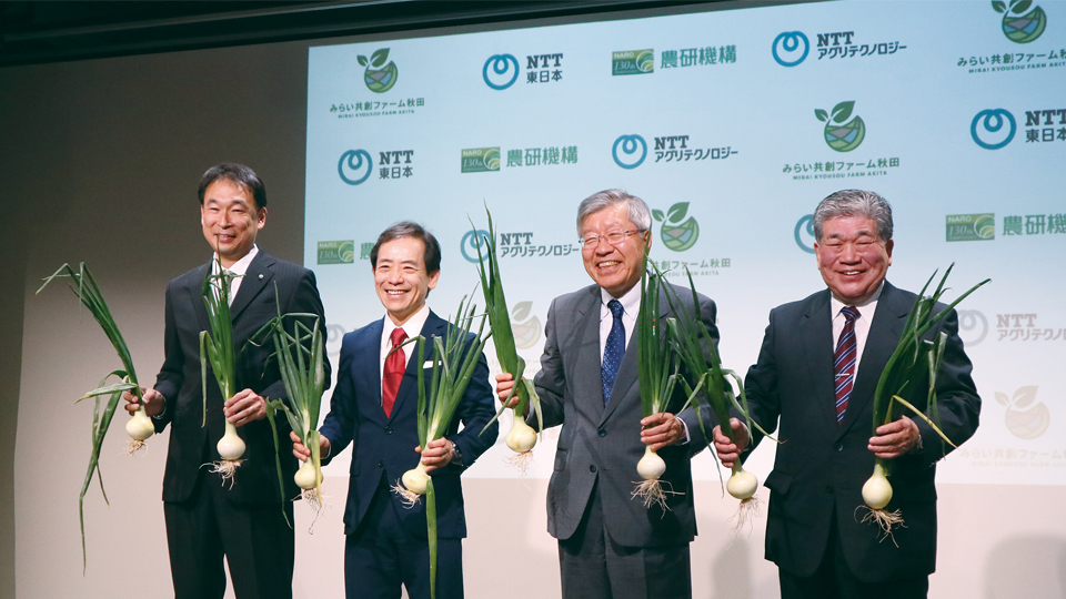 NTT東日本グループと農研機構、遠隔営農支援プロジェクトを始動 専門家がオンラインで作付けや病害虫対策を支援