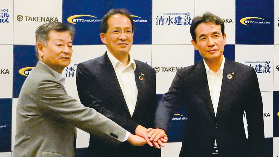 NTTコミュニケーションズ、大手建設2社と協業しDXを推進 業界標準ソリューションの開発を目指す