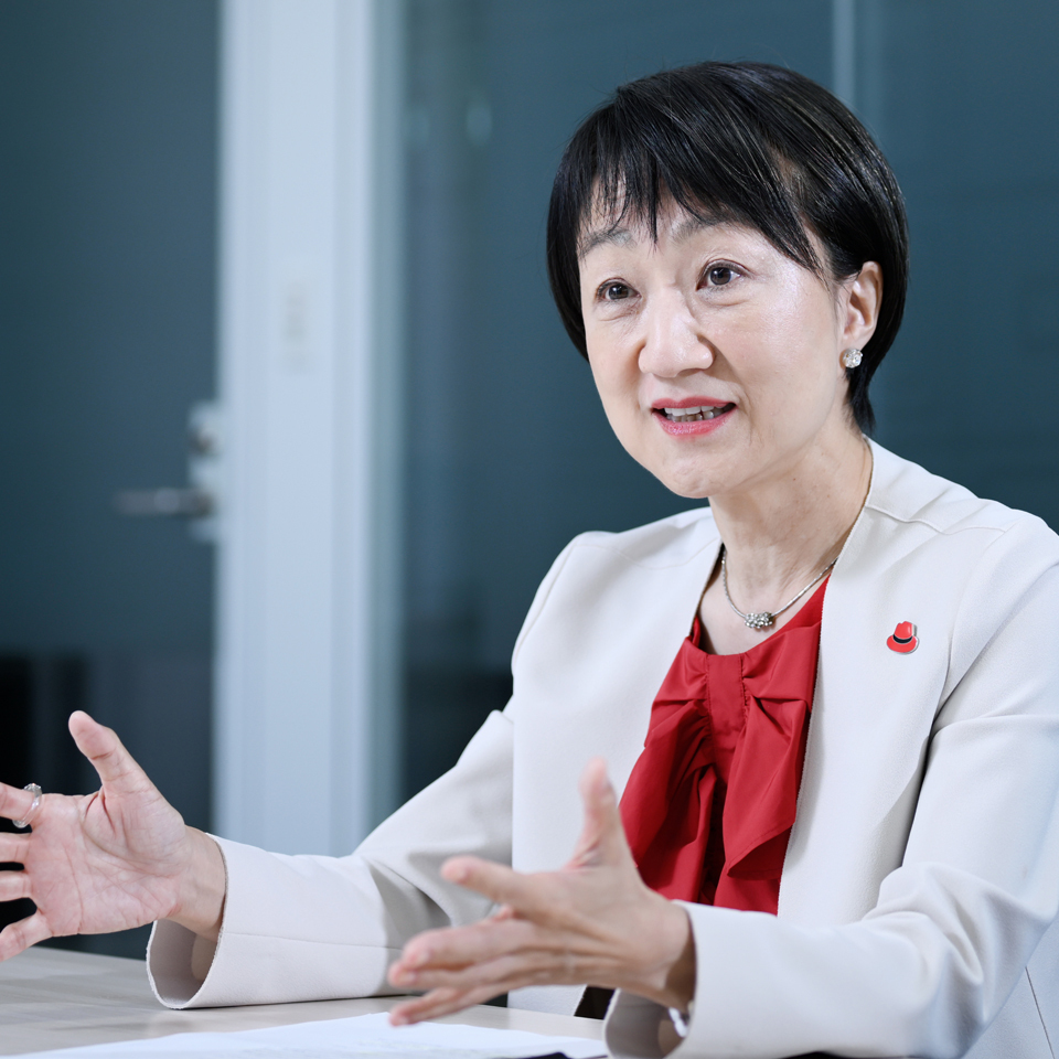 レッドハット 代表取締役社長 三浦美穂