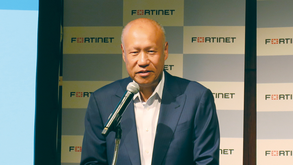 米フォーティネット、開発・販売の両面で日本市場に注力 ジーCEO「顧客の声を製品に生かす」