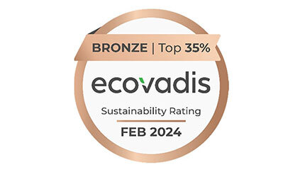 鈴与シンワート、EcoVadisのサステナビリティ評価で「ブロンズメダル」を獲得