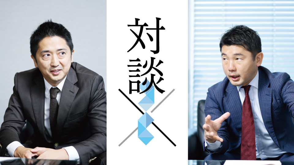 SECURITY BUSINESS対談 ネットワンパートナーズ 取締役執行役員 岸上要太氏 × シスコシステムズ 執行役員セキュリティ事業担当 石原洋平氏 「安全に、快適に、シンプルにつなぐ」を実現するSASEサービスを提供