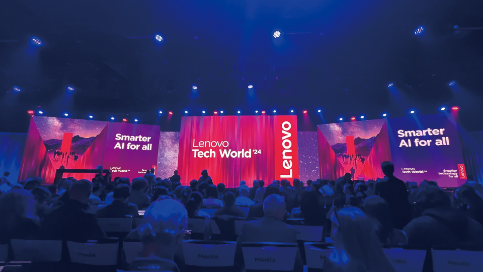 PCからサーバーまで生成AIの導入を加速 レノボ、年次イベント「Tech World 2024」を開催