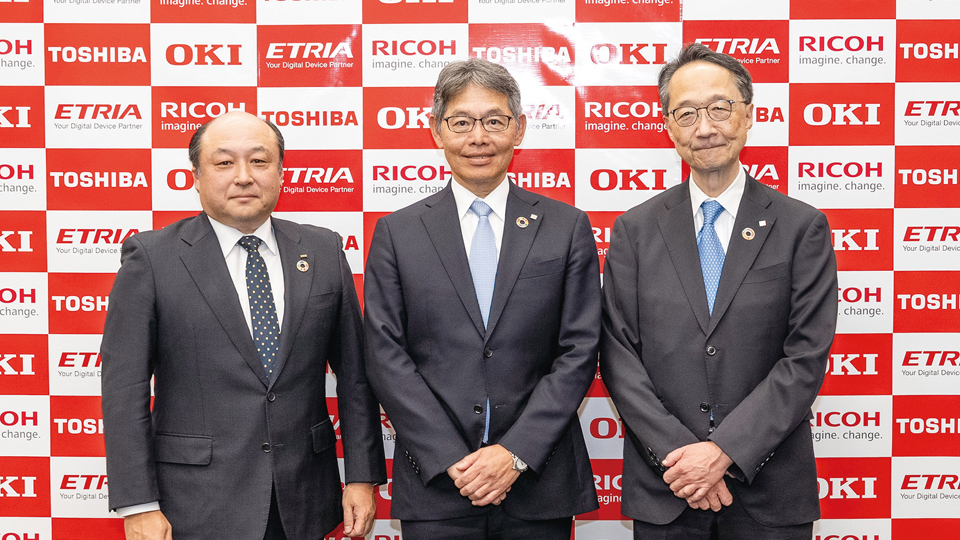 OKI、リコーと東芝テックの合弁事業に参加　共通エンジンの採用で競争力を高める