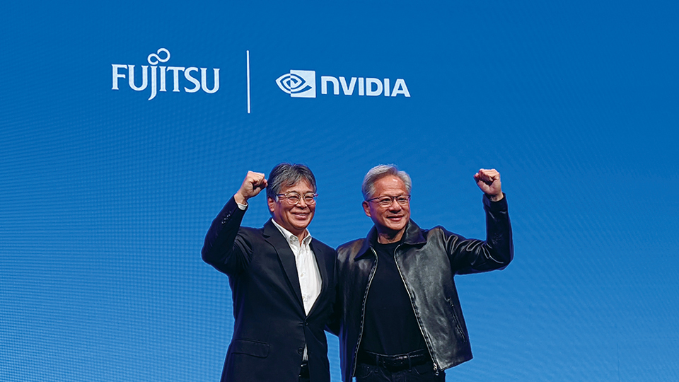 富士通と米NVIDIA、フルスタックAIインフラ構築で協業拡大　2030年までに社会基盤として確立へ