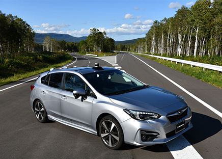 Subaruとソフトバンク 北海道 美深試験場で5gを活用した自動運転実験 週刊bcn
