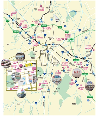 家電激戦区を歩く ライバル激突で何が起きているのか 北海道 札幌市 Vol 1 街の全体像 札幌駅再開発で駅前店舗が伸びる 郊外では激しい攻防戦 週刊bcn 家電激戦区を歩く ライバル激突で何が起きているのか 北海道 札幌市 Vol 1 街の全体像 札幌駅再開発で駅前店舗が伸びる 郊外では激しい攻防戦 週刊bcn
